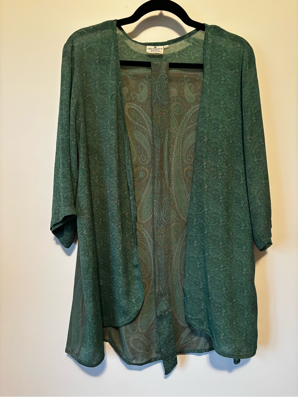 Alchemy Fashions Recycled Sari Robe